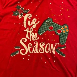 Unisex Holiday Gamer  PJ Set Size Large (Cart A-117)